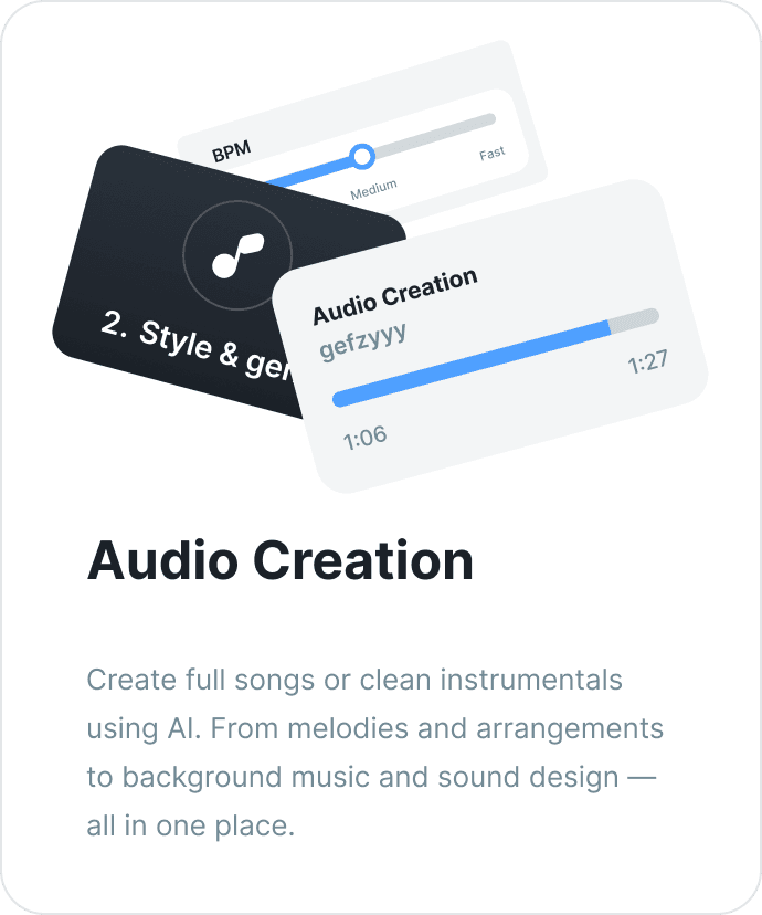 Audio Creation